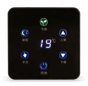 Programmable touch Screen smart wifi room thermostat for floor heating