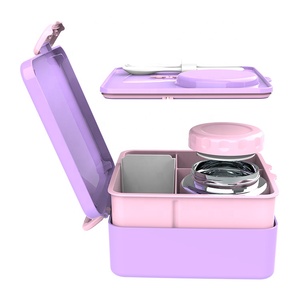 Boîte à lunch Offre Spéciale pour enfants équipée d'un récipient isolé en acier inoxydable - Product Image 4