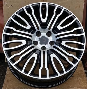 Jantes en alliage YXQ 19 20 21 22 23 pouces 2008 2014 style jante forgée pour Land Rover Range Rover Sport <span class=keywords><strong>Svr</strong></span> roues rayons roue - Product Image 6