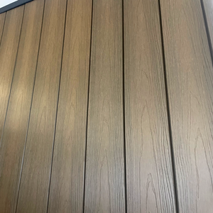 Longer-lasting <strong>Plank</strong> Composite Cladding wpc exterior wall panel Can Be Used for Soffits <strong>Ceiling</strong> Wall Siding - Product Image 5