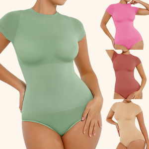 Tiktok Лидер продаж, оптовая продажа, большие размеры, высокое качество, цельный женский бесшовный корректирующий боди для женщин - Product Image 1