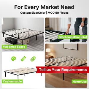 Mua số lượng lớn khung giường hiện đại để sử dụng thương mại, dễ dàng hạ gục, bao bì sinh thái, yên tĩnh và chắc chắn - Product Image 5