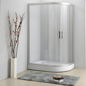All-in-One Luxury Aluminum <b>Frame</b> Sliding Straight Bathroom Pod with Bathtub & Smart Toilet for Home Apartment and Hotel - Product Image 6