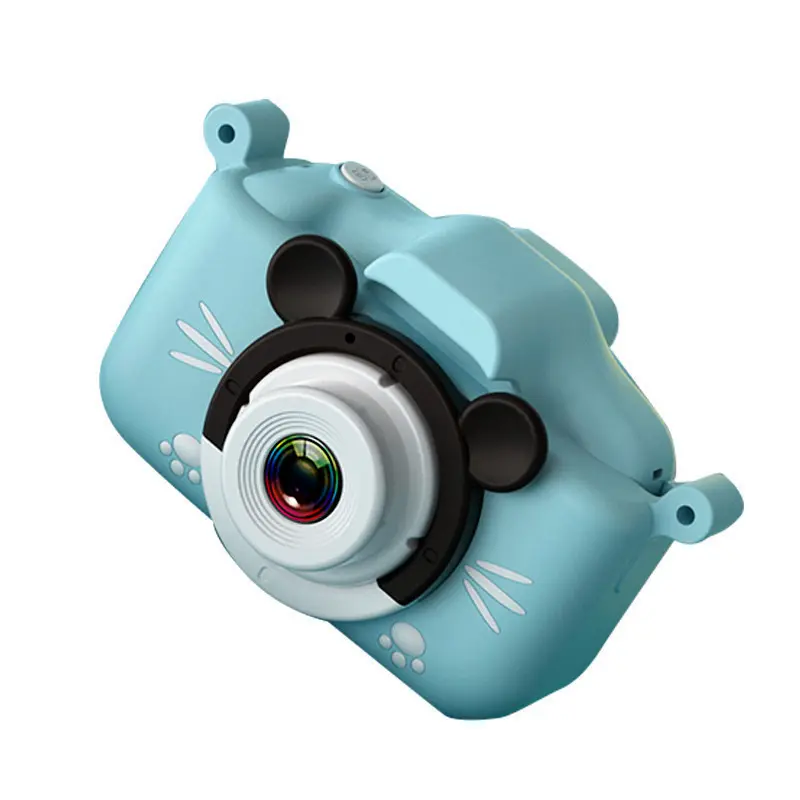 Macchina fotografica divertente Mini bambini fotocamera digitale doppia lente Usb ricarica simpatico giocattolo per bambini 1080p per i ragazzi e le ragazze