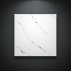 Glacier Brown 600x600mm Polished Porcelain <b>Tiles</b> Digital Print Marble Look Ceramic Flooring Design - Product Image 2