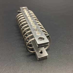 Isolateur de vibrations en acier inoxydable et aluminium haute performance JGX-0240D-3.6A, conception à rigidité <span class=keywords><strong>non</strong></span> <span class=keywords><strong>linéaire</strong></span> pour pompe - Product Image 6