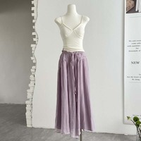 Culottes amples et décontractées pour femme, style été, avec volants, pantalon large décontracté, coupe ample, effet amincissant