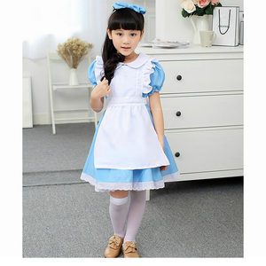 Drop Ship Halloween Kids Girls Anime Party Dress Child <span class=keywords><strong>Sissy</strong></span> Cosplay <span class=keywords><strong>Maid</strong></span> Lolita Cosplay Costume - Product Image 5