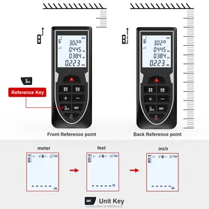 Longshuo professionale portatile digitale 50M 70M 100M 120M Laser dispositivo di misurazione della distanza Mini Laser misura