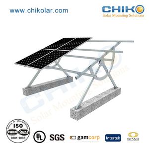 Chiko วงเล็บโซลาร์เซลล์ที่ติดตั้งบนพื้นปรับแต่งได้ระบบ AL6005-T5/SUS304 - Product Image 6
