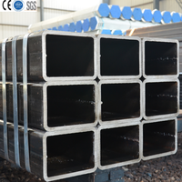 Tube carré en acier soudé ERW Q235B, section structurelle creuse ASTM A500 Grade B pour la construction, les machines et la fabrication