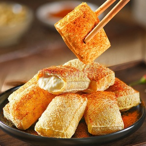 Brochetas de <span class=keywords><strong>Tofu</strong></span> Derretido Congelado al por Mayor, Palitos de <span class=keywords><strong>Tofu</strong></span> Baojiang, Snack Vegetariano Congelado para BBQ - Product Image 4