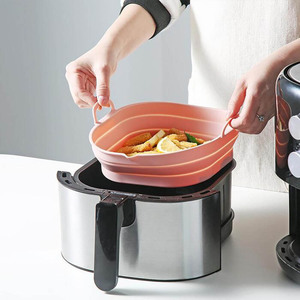Plats et casseroles en silicone pour la cuisson au lave-vaisselle de qualité alimentaire multi-usage pour la <span class=keywords><strong>friteuse</strong></span> à air Ninja Foodi Breville Gowise pour la cuisson au four - Product Image 2