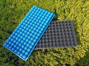Plateau de culture en plastique rond à 128 cellules résistant aux hautes températures, plateau de <span class=keywords><strong>semis</strong></span> pour les <span class=keywords><strong>semis</strong></span> de <span class=keywords><strong>melon</strong></span> amer philippin - Product Image 2