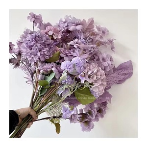 Multicolor-púrpura Flores Artificiales Long Wild Lily para la decoración de la boda - Product Image 2