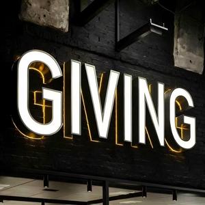 Enseigne publicitaire lumineuse 3D personnalisée pour magasin, en acrylique LED, intérieur/extérieur, étanche IP65, rétroéclairée - Product Image 1