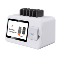 Distributeur automatique extérieur public Power Bank Station Rental Qr Pos Nfc Shared Power Bank Location Machine Country