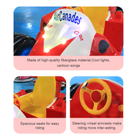 Manèges à pièces pour enfants de 2 à 10 ans, type voiture de course F1, pour zone de jeux intérieure