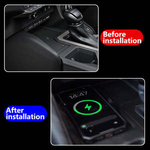 Chargeur sans fil en gros pour Toyota Land Cruiser Prado LC250 RDH 2024 2025 – Accessoires – Plaque de charge rapide 15W pour téléphone - Product Image 5