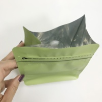 Sacs à café personnalisés avec valve de dégazage et fermeture éclair, impression en gravure, matériau PET+PE pour l'emballage du café, vente en gros