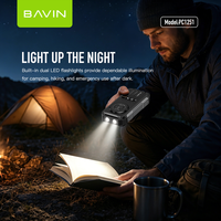 BAVIN Outdoor Camping Travel Solaire PC1251 30000mah Powerbank à charge sans fil avec panneau solaire