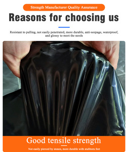 LeJING Vente directe du fabricant Géomembrane HDPE noire pour bassin artificiel, digesteur de biogaz, revêtement de bassin, film anti-infiltration 5+ ans - Product Image 6
