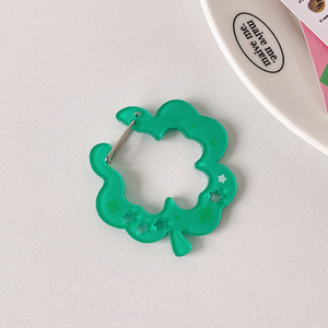 Custom Shape Japan Cartoon Anime Acrylic Carabiner UV Printed Eco-Friendly Antique Imitation Art Collectible Fan Plastic Crafts