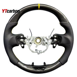 Volant de course personnalisé en fibre de carbone véritable YTcarbon pour <span class=keywords><strong>Megane</strong></span> CC GT RS <span class=keywords><strong>E</strong></span>-<span class=keywords><strong>Tech</strong></span> 22+ - Accessoires intérieurs de voiture - Product Image 5
