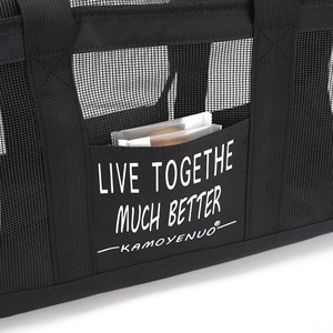 <span class=keywords><strong>Borsa</strong></span> Trasportino Portatile Personalizzabile con Logo, in PVC Traspirante, con Cerniera, per Gatti, Cani e Gattini – Senza Odori - Product Image 6