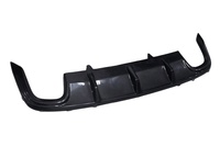 Diffuseur de pare-chocs arrière en fibre de carbone de haute qualité pour VW Passat CC 2009-2012, kit carrosserie avec séparateur de diffuseur arrière