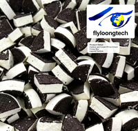 Vente en gros usine : Snack FD croustillant saveur biscuits et crème, crème glacée lyophilisée pour garniture de desserts et confiseries