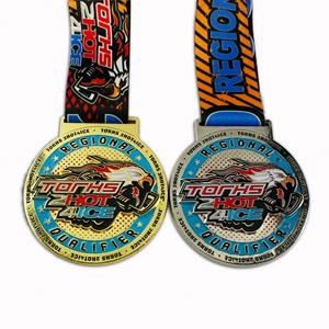 Médailles sportives haut de gamme avec logos personnalisés, y compris des médailles en métal pour le marathon, le football, le basketball et autres sports - Product Image 5