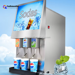 Máquina dispensadora automática de <span class=keywords><strong>3</strong></span> bebidas congeladas para <span class=keywords><strong>Soda</strong></span>, máquinas comerciales de bebidas de Cola, bebida de refrigeración de jugo de fruta fría - Product Image 6