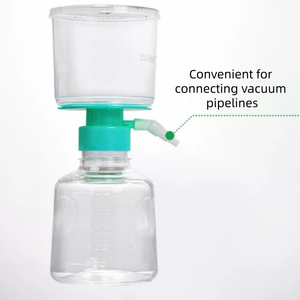 Filtre à aspiration sous vide 500 ml, récepteur à filetage GL45, membrane <span class=keywords><strong>PES</strong></span>/PVDF/Nylon en option, milieux de culture cellulaire stériles JVLAB - Product Image 5