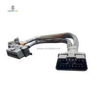 Cable de prueba OBD de una a dos vías OBD2 16 pines núcleo cabeza macho una vía a dos cabeza hembra Cable de extensión MONTAJE DE Cable de conexión
