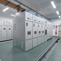 Armoire de commutation MV Ourjust KYN28 10kV 24kV, Panneau isolé au gaz RMU GIS, Appareillage de distribution d'énergie basse tension