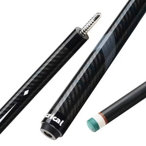 CRICAL CL-01 Black Carbon Fiber Pool Queue 1/2 Hit Technologie Acht neun Ball im chinesischen Stil Private Rod 12,5mm - Product Image 1