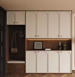 Mueble de Entrada Moderno y Lujoso para el Hogar, Mueble de Almacenamiento de Gran Capacidad, Mueble de Pasillo, Zapatero - Product Image 1