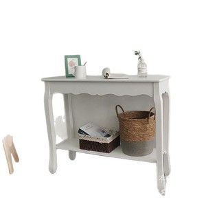 Minimalist Vanity <b>Table</b> Nordic Style White Wooden <b>Dressing</b> <b>Table</b> <b>With</b> <b>Storage</b> Bedroom Makeup Vanities - Product Image 3