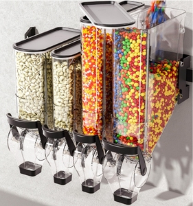 ECOBOX, recién llegado, dispensador de granos a granel montado en la pared, contenedor de gravedad, venta al por mayor, dispensador de dulces al por menor - Product Image 3