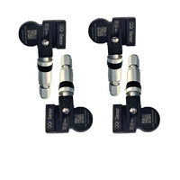 Capteur TPMS universel QQr 2-en-1 programmable pour la pression des pneus, capteur de roue TPMS, couverture de tous les véhicules, remplacement OE 315mhz/433mhz