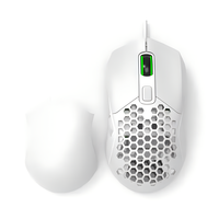 Souris filaire sans fil RGB 2.4Ghz réglable DPI 12000 souris de jeu en nid d'abeille de haute qualité légère pour ordinateur PC