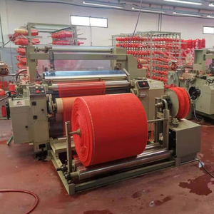 Ligne de production de sacs en maille Leno automatique à grande vitesse Nouveau pour la fabrication de ciment de fruits La <span class=keywords><strong>taille</strong></span> de maille PP réglable comprend la coupe - Product Image 1