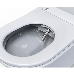 Toilette électronique sans monture suspendue Toilette intelligente <span class=keywords><strong>Bidet</strong></span> Couverture souple Siège de toilette japonais - Product Image 4