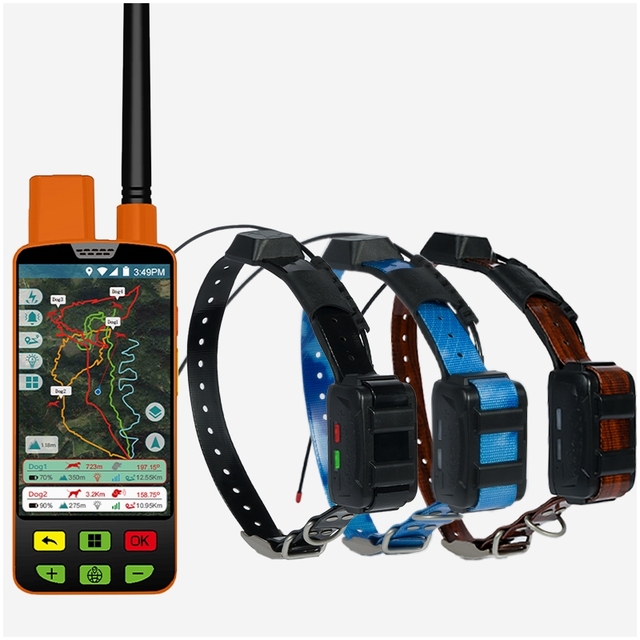 Lightweight Waterproof Beagle GPS Tracker with Long Battery, Real Time Map for Rabbit Bird Hunting