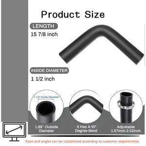 Tuyau flexible universel en caoutchouc EPDM résistant aux hautes températures, durable, pour l'industrie automobile, produits de qualité les plus vendus - Product Image 4