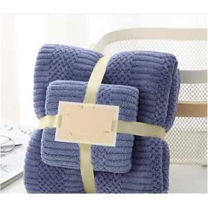 Custom Logo Knitted Disposable Microfiber <b>Bath</b> <b>Towel</b> <b>Set</b> Compressed Eco-Friendly Quick Dry Luxury Custom Printing 70x140 Bulk - Product Image 1
