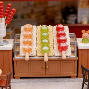 Miniature di Frutta Candita Simulata: Bacche, Fragole, Arance e Fichi in Resina, Accessori per Frigorifero, Giocattoli Alimentari in Miniatura - Product Image 3