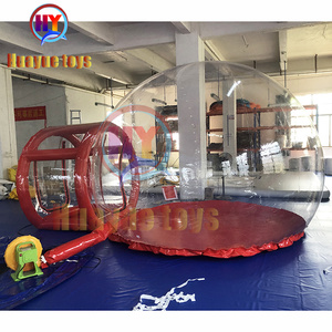 Trẻ em bên bóng bay vui vẻ nhà lớn rõ ràng Inflatable pha lê Lều tuyết mái vòm bong bóng lều trong suốt bong bóng bong bóng Nhà - Product Image 3