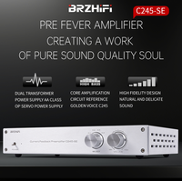 BRZHIFI altın ses C245 hattı sınıf AA servo ön amplifikatör HiFi sınıf ses preamplifikatör